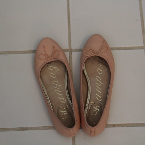 RAMPAGE PINK BALLET FLATS - Picture 2 of 2